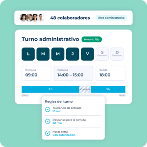 Reloj checador - 18